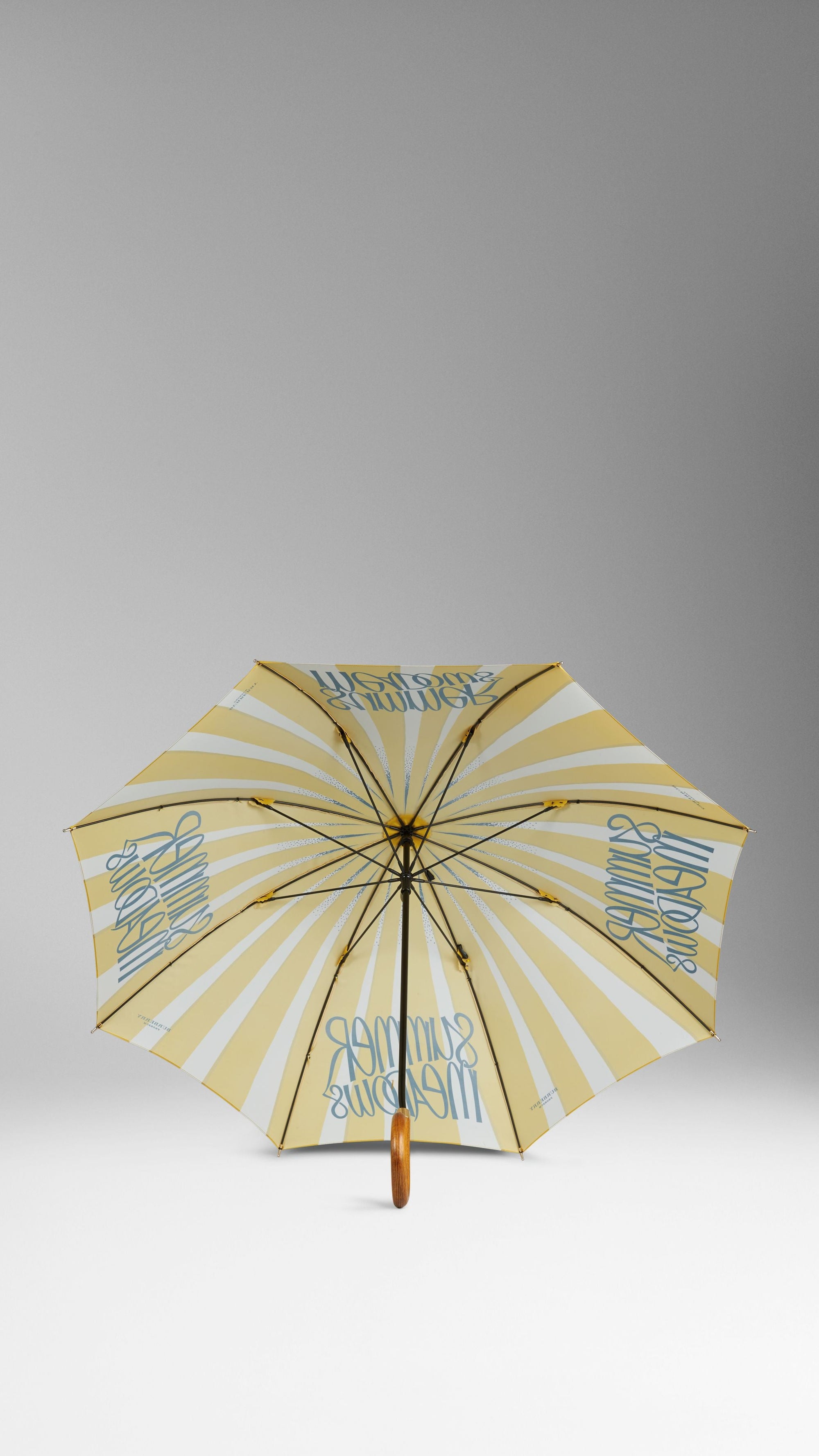 DAFFODIL YELLOW Parapluie canne à imprimé couverture de livre