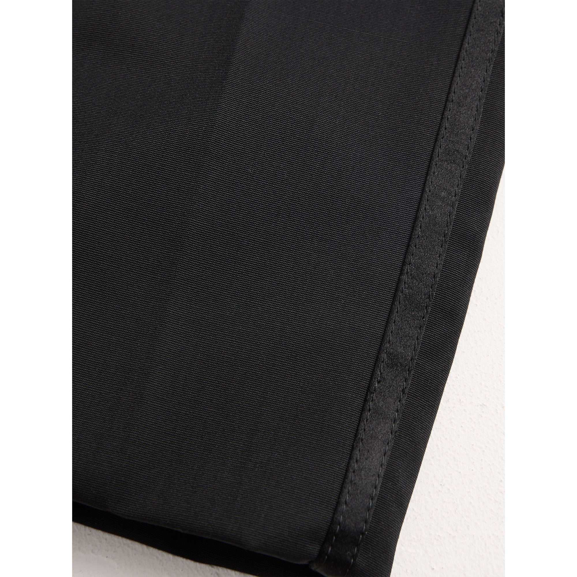 BLACK Pantalon de smoking en laine