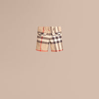 NEW CLASSIC Short en coton à motif check