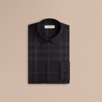 CHARCOAL Chemise de coupe étroite à motif check