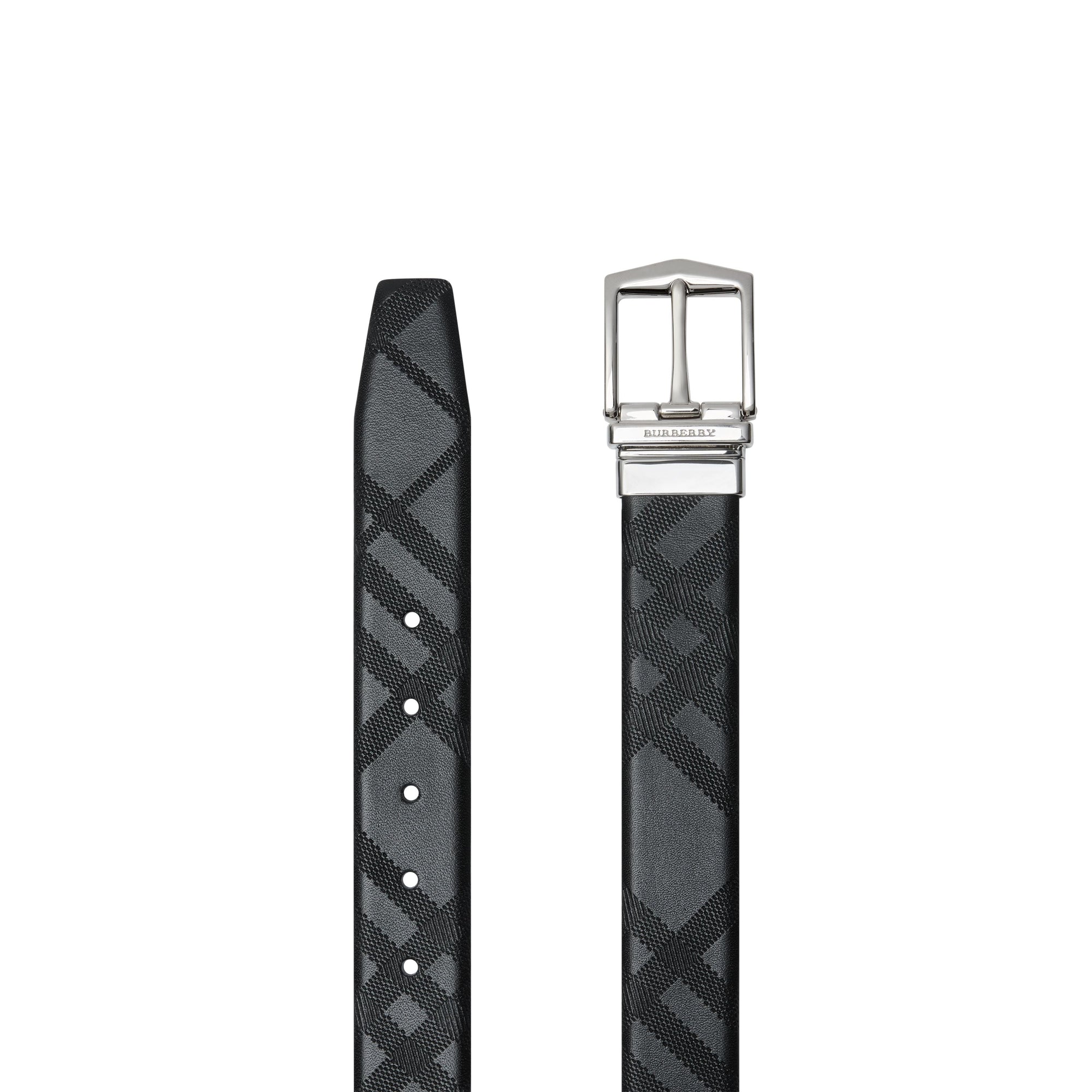 BLACK Ceinture réversible en cuir London