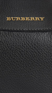 BLACK Petit sac The Alchester en cuir grainé