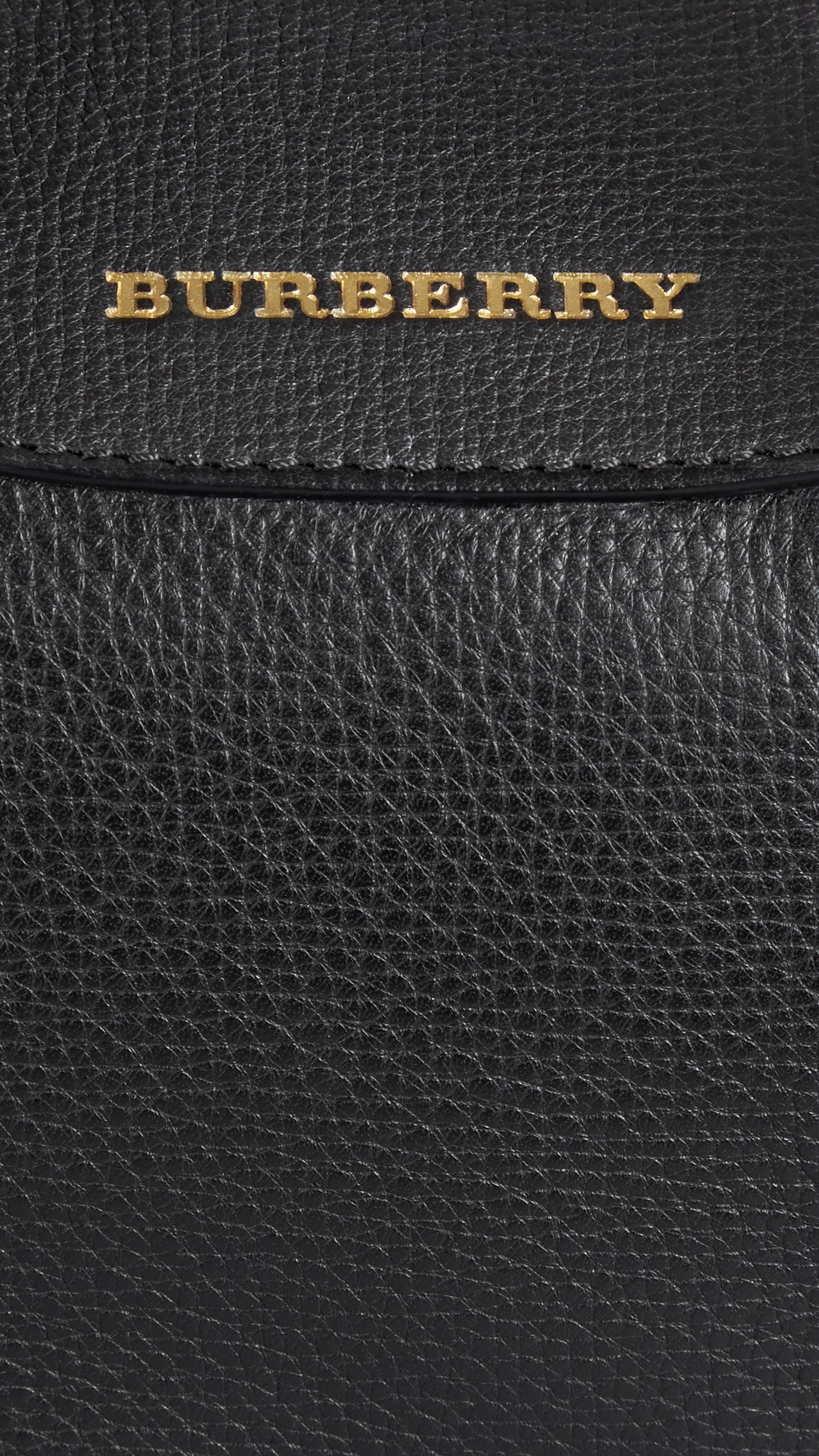 BLACK Petit sac The Alchester en cuir grainé