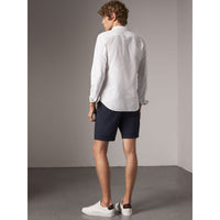 WHITE Chemise Oxford en coton