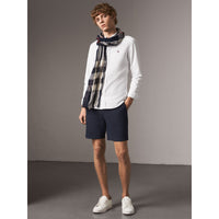 WHITE Chemise Oxford en coton