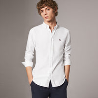 WHITE Chemise Oxford en coton