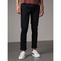 INK Pantalon chino slim en coton