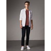 INK Pantalon chino slim en coton