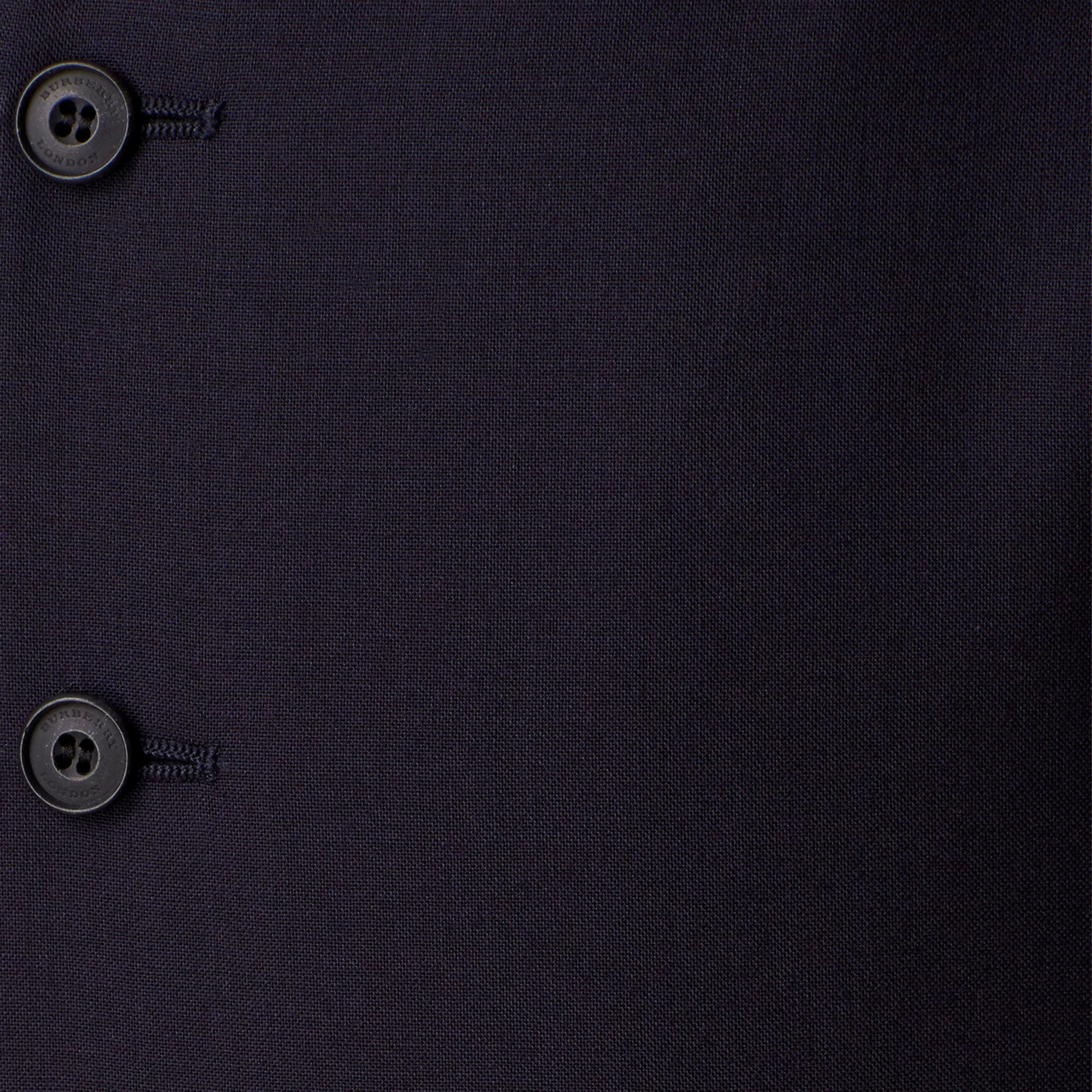 NAVY Gilet de coupe étroite en laine