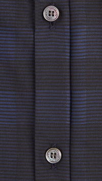 BRIGHT NAVY Chemise de coupe étroite en coton à motif check