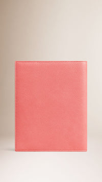 MAUVE PINK Agenda A5 en cuir grainé
