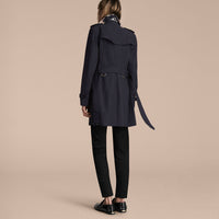 NAVY The Kensington – Trench-coat Heritage mi-long