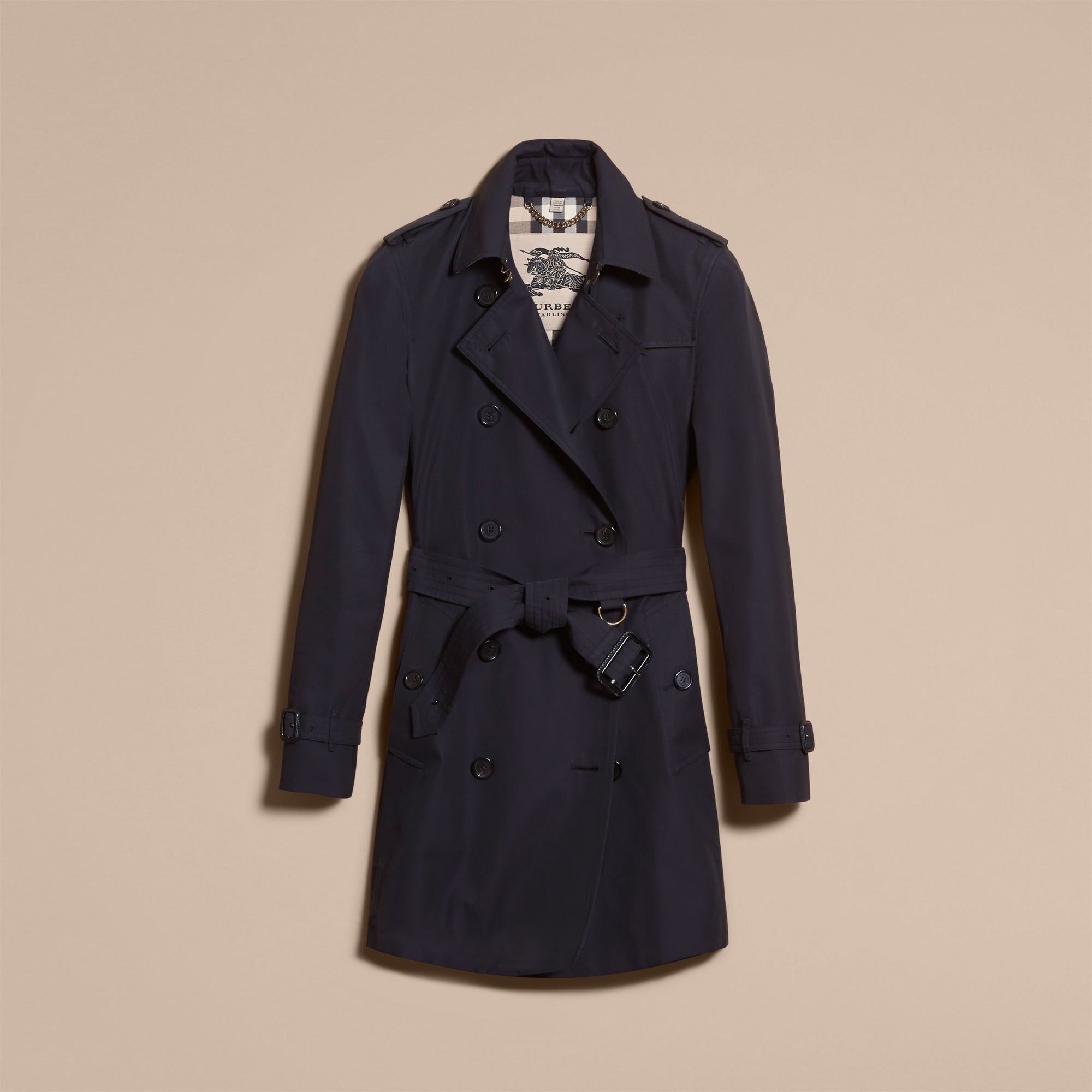 NAVY The Kensington – Trench-coat Heritage mi-long