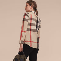 NEW CLASSIC CHECK Chemise en coton à motif check
