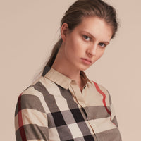 NEW CLASSIC CHECK Chemise en coton à motif check