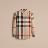 NEW CLASSIC CHECK Chemise en coton à motif check