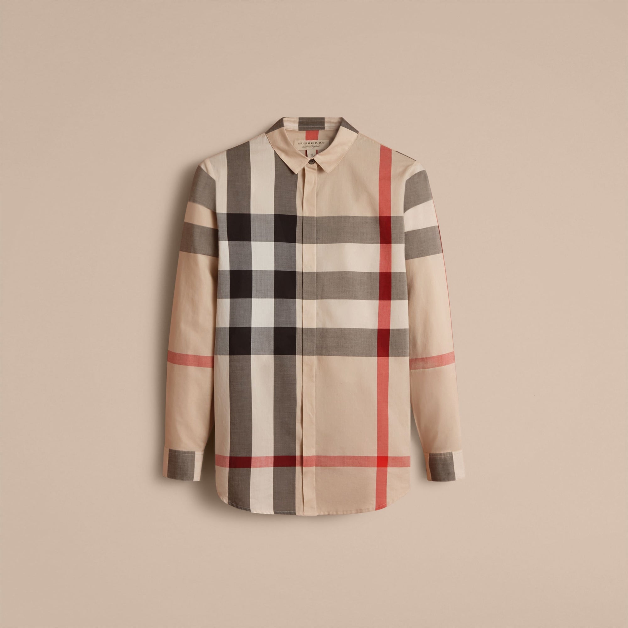 NEW CLASSIC CHECK Chemise en coton à motif check