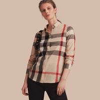 NEW CLASSIC CHECK Chemise en coton à motif check
