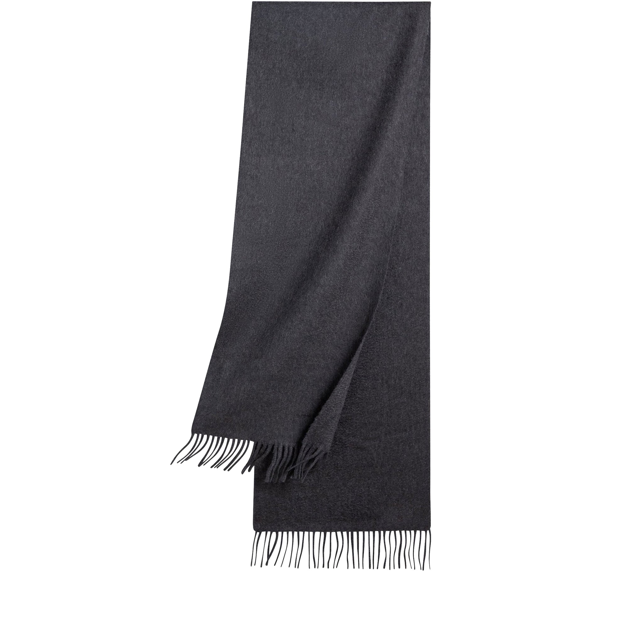 Écharpe classique en cachemire - Anthracite