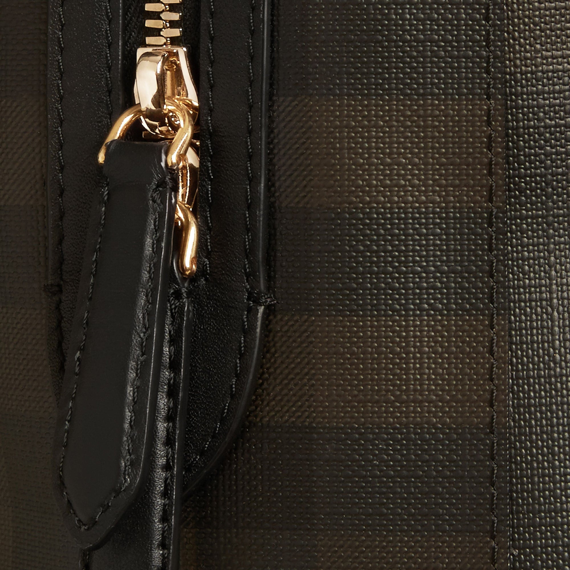CHOCOLATE/BLACK Sac à dos à motif London check