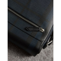 NAVY/BLACK Sac à bandoulière à motif Smoked check