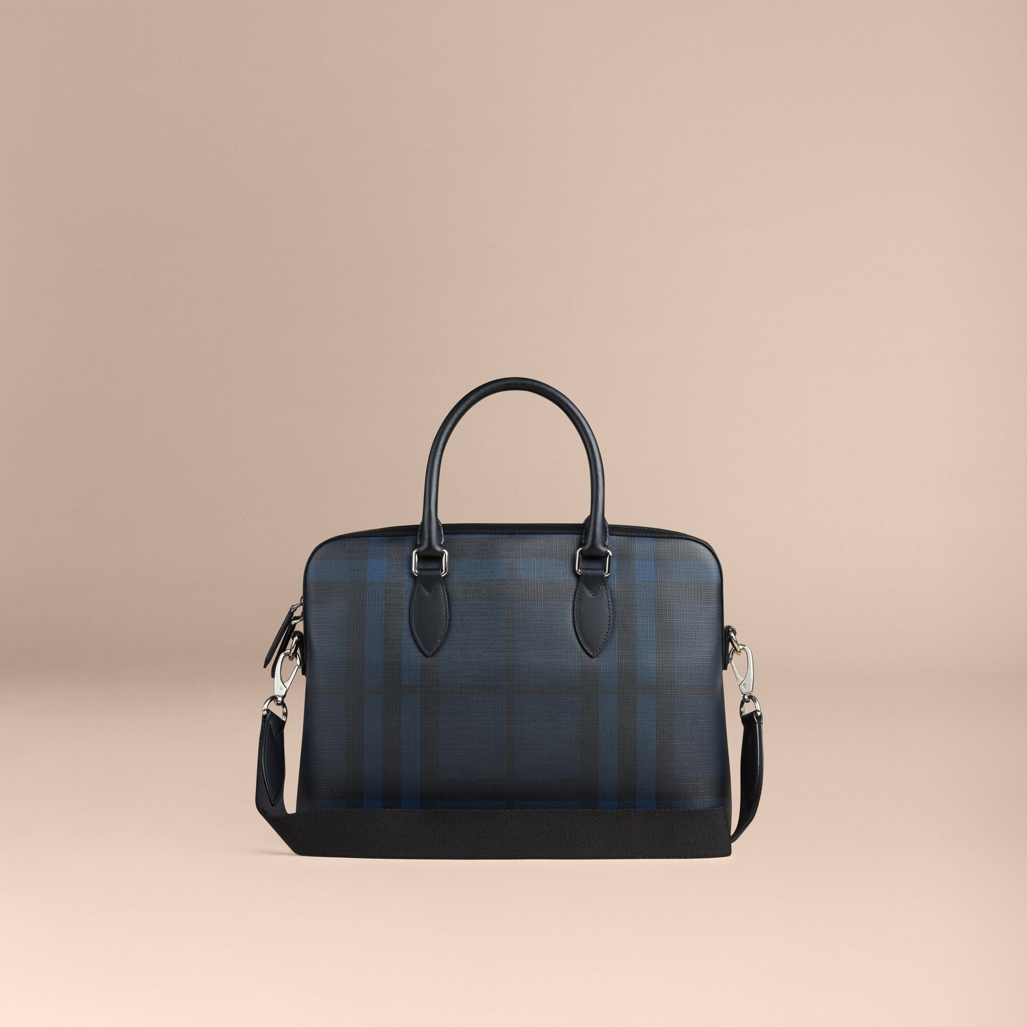 NAVY/BLACK Sac The Barrow à motif London check