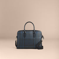 NAVY/BLACK Sac The Barrow à motif London check