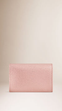 PALE ORCHID Porte-cartes en cuir London
