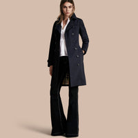 NAVY The Sandringham – Trench-coat Heritage long