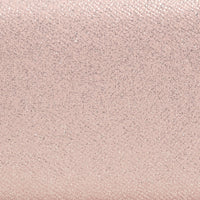 PALE ORCHID Portefeuille continental en cuir London verni à paillettes