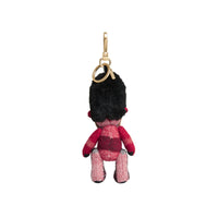 PARADE RED Bijou porte-clés Thomas Bear Garde royale en cachemire à motif check