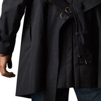 NAVY The Kensington – Trench mi-long