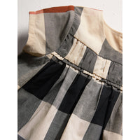 Robe en coton à motif check - Nouveau check classique