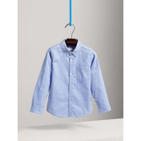 CORNFLOWER BLUE Chemise Oxford classique