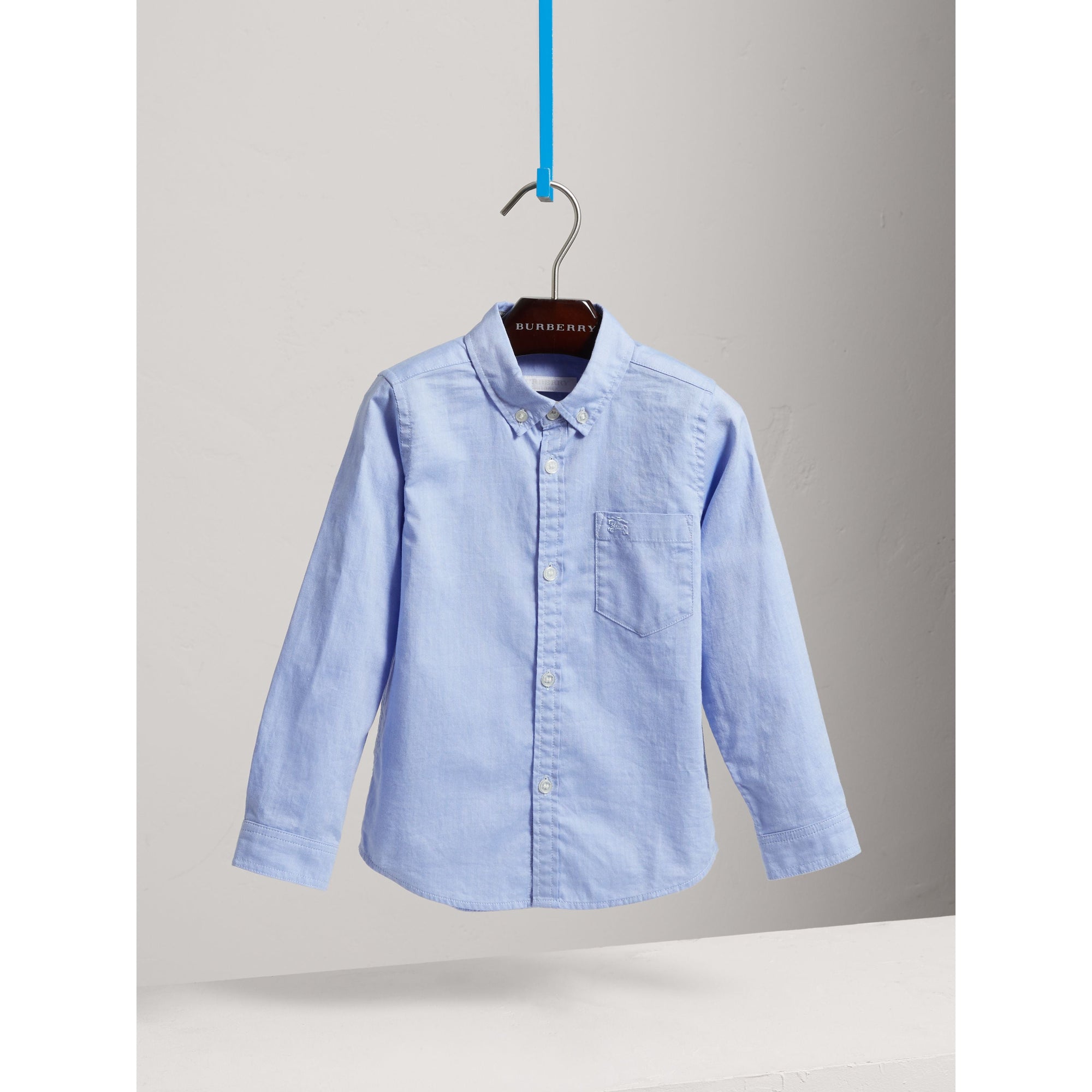 CORNFLOWER BLUE Chemise Oxford classique