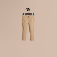 HONEY Pantalon chino léger en sergé de coton
