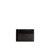CHOCOLATE/BLACK Porte-cartes Smoked check