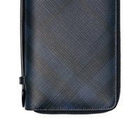NAVY/BLACK Portefeuille de voyage à motif London check