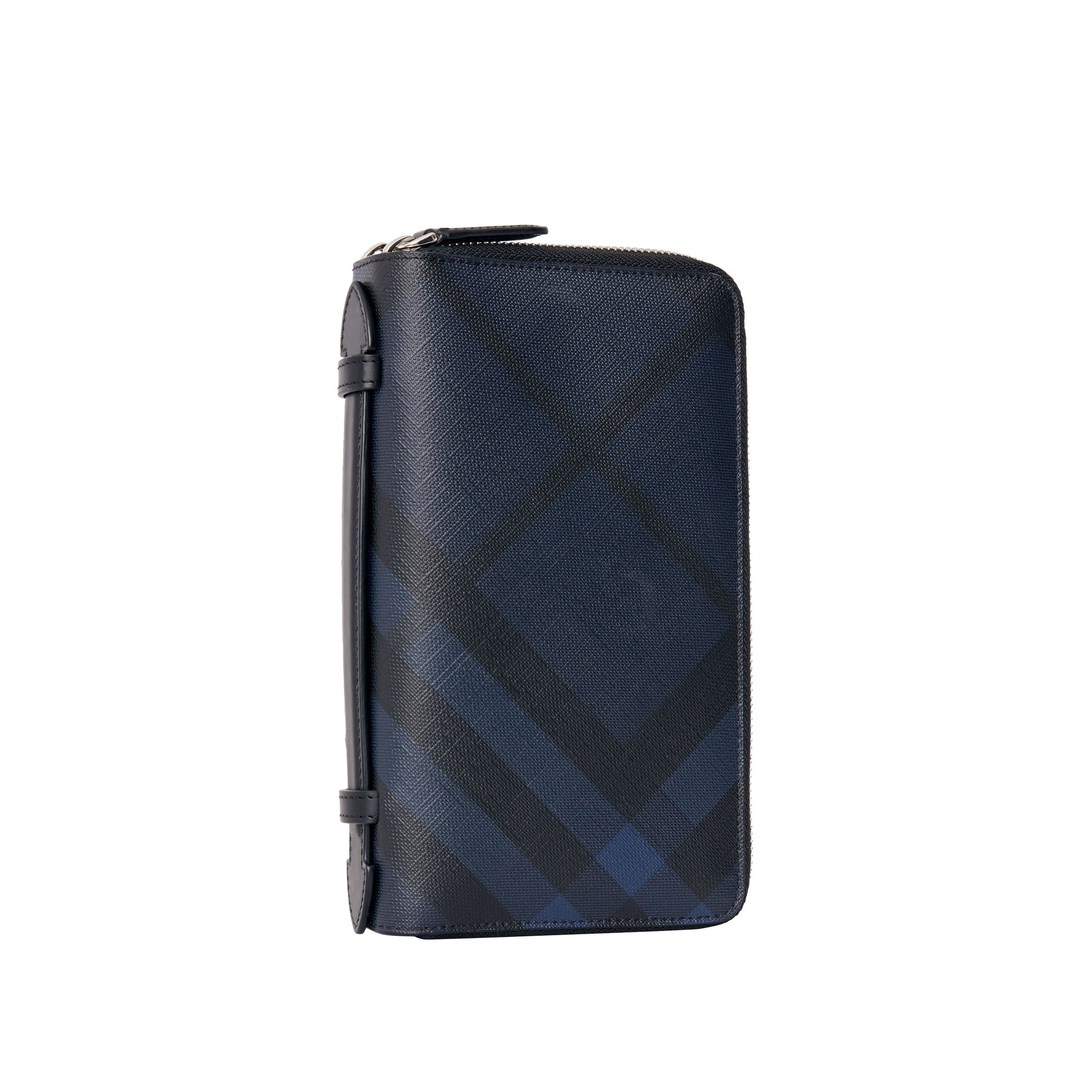 NAVY/BLACK Portefeuille de voyage à motif London check