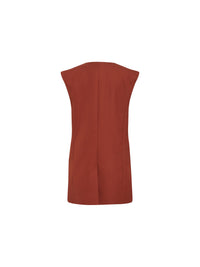 Veste tailleur à double boutonnage en laine - Sienna