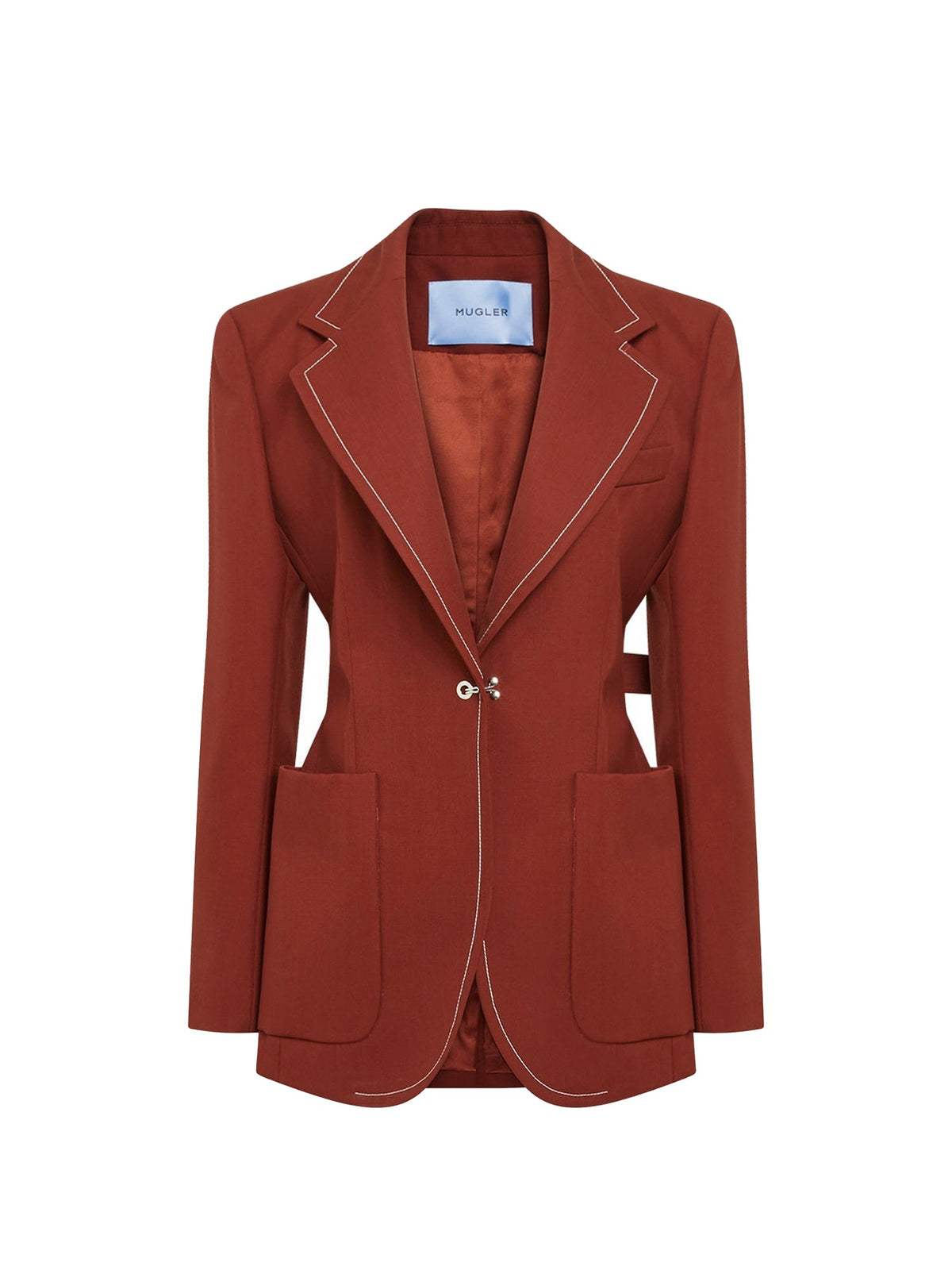 Veste tailleur cintrée en laine - Sienna