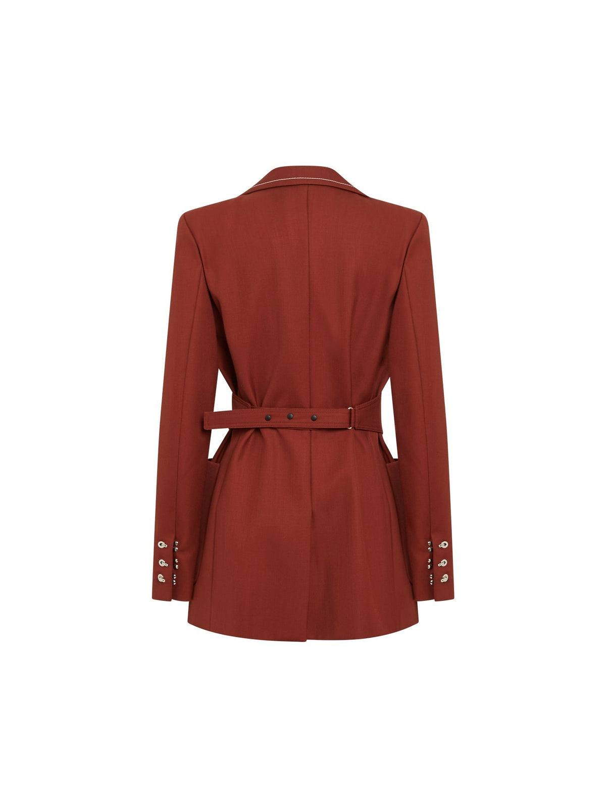 Veste tailleur cintrée en laine - Sienna