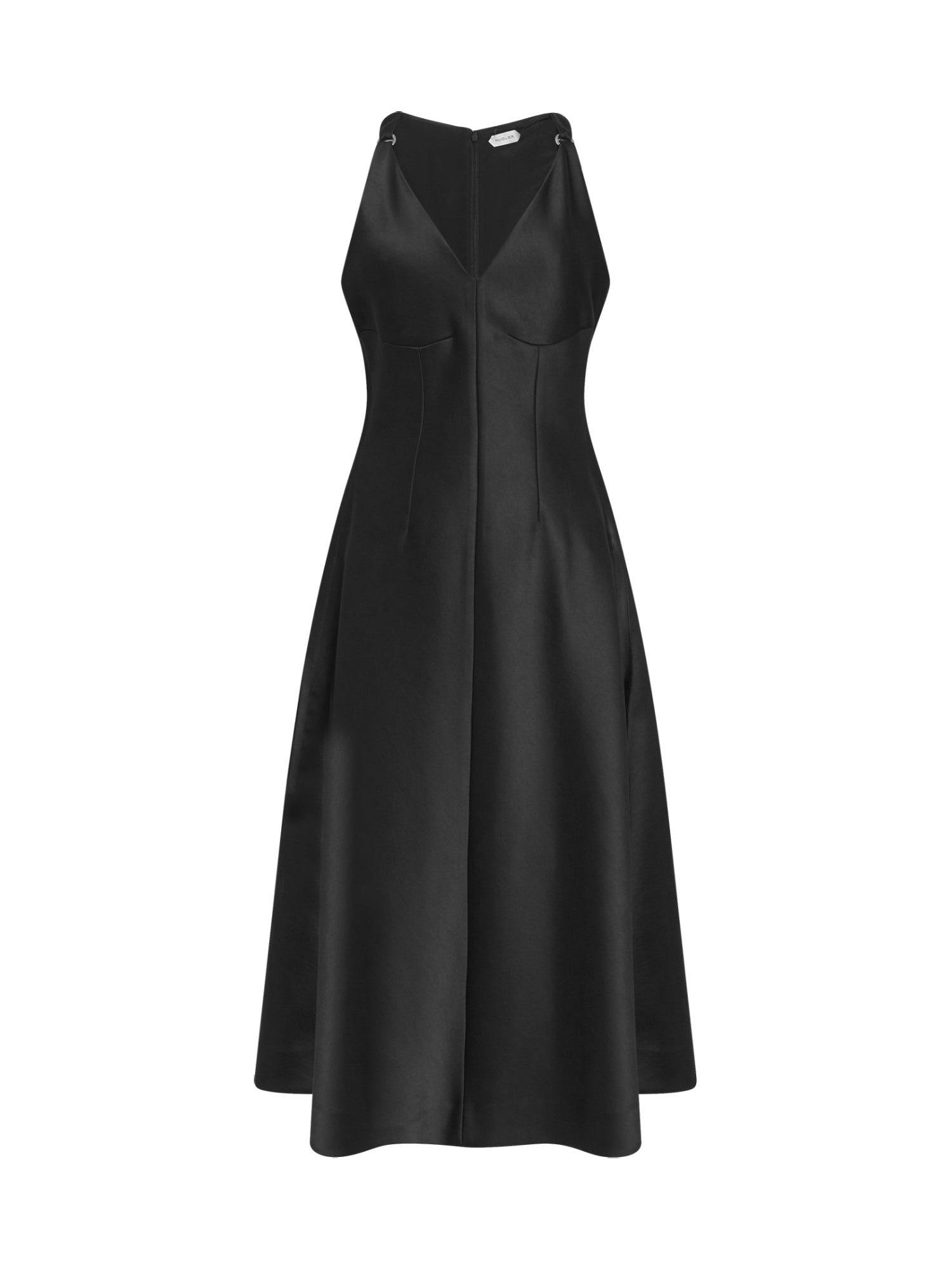 Robe du soir en satin duchesse - Noir