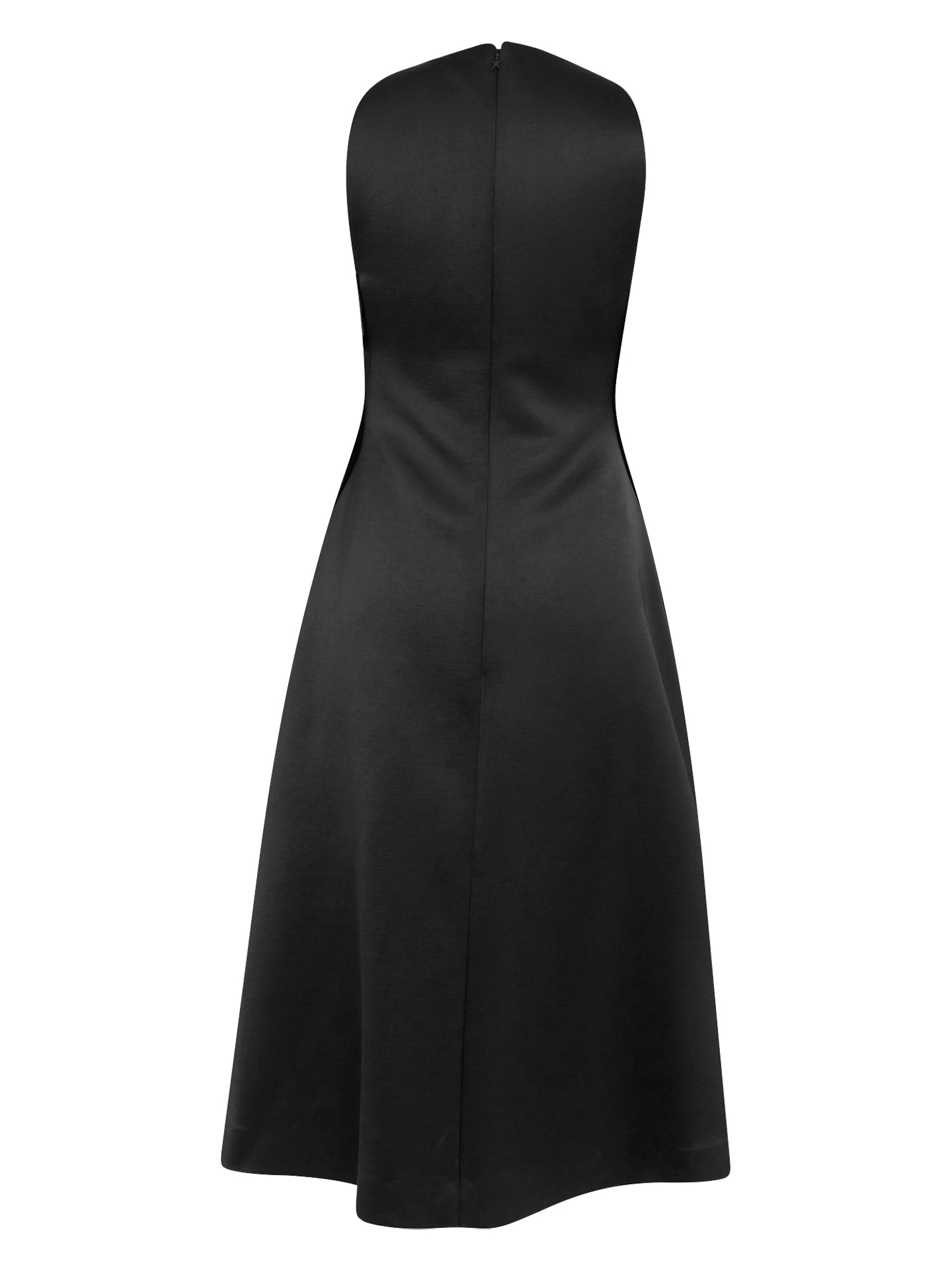 Robe du soir en satin duchesse - Noir