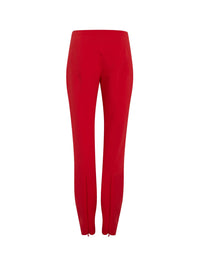 Pantalon slim en scuba - Rouge