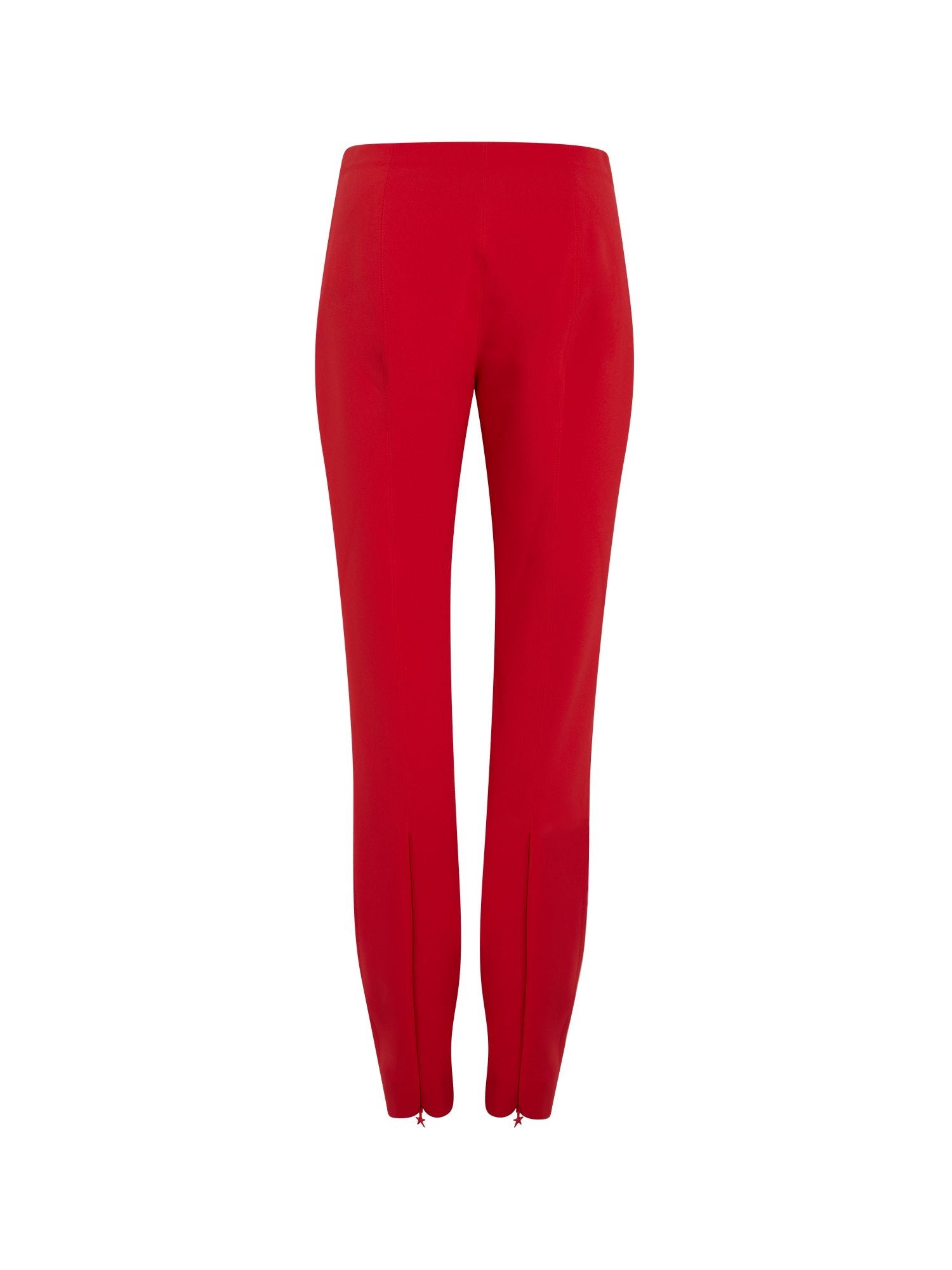 Pantalon slim en scuba - Rouge