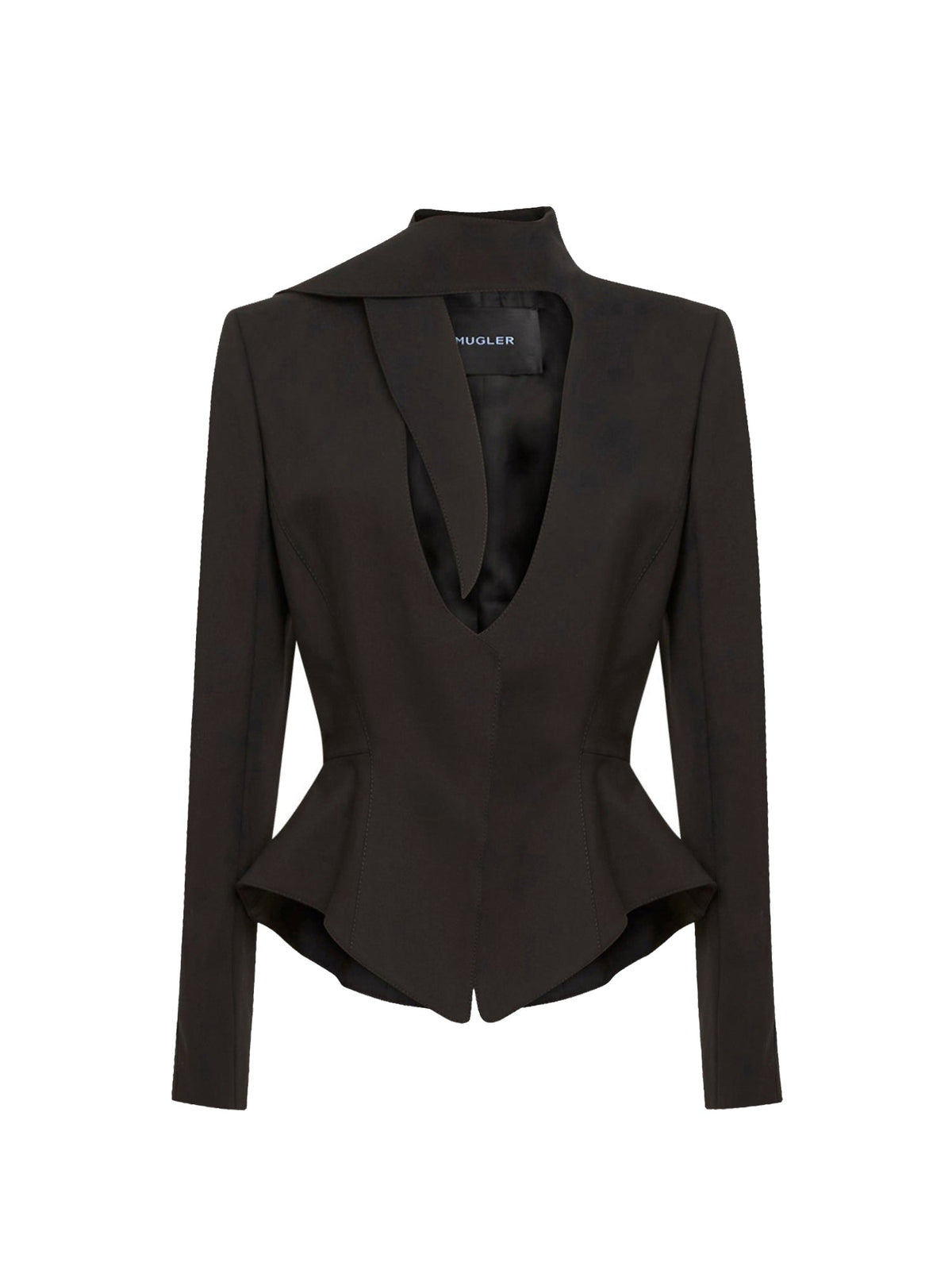 Veste tailleur coupe ajustée - Noir