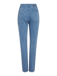 Jean spirale coupe slim - Bleu Mugler