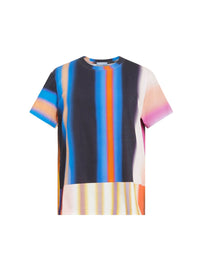 T-shirt imprimé graphique - Rainbow Stripes