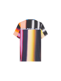 T-shirt imprimé graphique - Rainbow Stripes